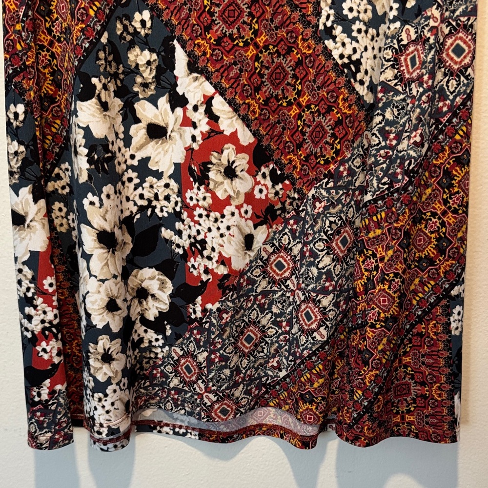 BCBGeneration Multicolor Patchwork Mini Dress - Picture 10 of 10